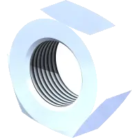 99.E0080 Nut, Jam 1/2-20 UNF, LH ZP