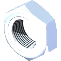 99.E0088 Nut, Jam 3/4-10 UNC Nylon Lock
