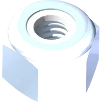 99.E0089 Locknut, Nylon 12-24 UNC ZP