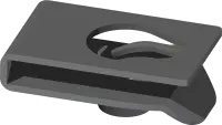 99.E0091 Nut, "U" #10-24 UNC Extruded