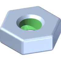 Nut, Jam 1/4-20 UNC