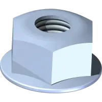 99.E0101 Nut, Locking Flange 1/4-20 UNC