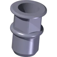 Nut, Insert 1/4-20 UNC Hex