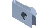 99.E0108 Nut, "U" 8-32 UNC Extruded
