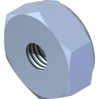 99.E0110 Nut, Jam #4-40 Nylon Lock