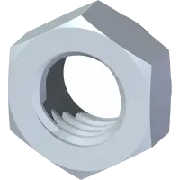 99.E0113 Nut, Jam 3/8-16 Nylon Lock GR8