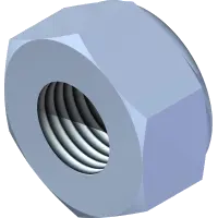 99.E0115 Nut, Jam 3/4-10 Nylon Lock Wid
