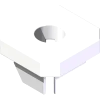 99.E0116 Nut, Grommet 1/4"