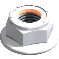 99.E0119 Locknut, Nylon, Flange 1/2-13