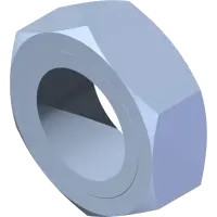 99.E0152 Nut, Jam 1-1/4 - 12 UNF