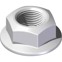 99.E0161 Nut, Locking Flange 1"-14 BLK