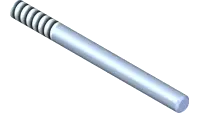 99.F0046 Pin, 1/4-20 UNC x 3" SS