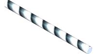Rod, Threaded 3/8-24 x 5-3/8