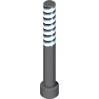 99.K0076 Bolt, SHCS 1/4-28 UNF x 2 GRD 8