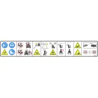 00.0336 Decal, Safety 4500