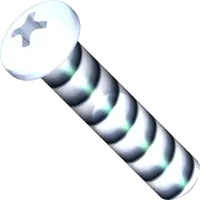 Machine Screw, #12-24 x 3/4 ZP