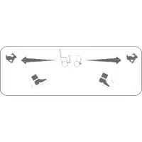 00.0338 Decal, Foot Control