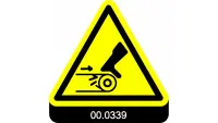 00.0339 Decal, Moving Parts