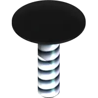 99.K0143 Bolt, Step 1/4-20 x 1 Blk