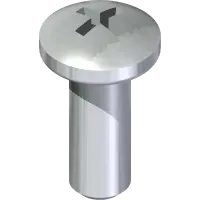Machine Screw, #10-24 x 1/2 SS