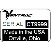 Decal, Collectible Serial