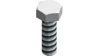 99.M0009 Bolt, M8 x 1.25 P x 25mm