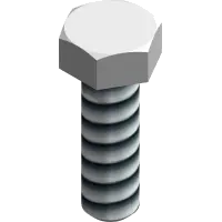99.M0009 Bolt, M8 x 1.25 P x 25mm