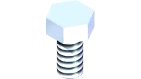 99.M0016 Bolt, M6 x 1.00 x 12mm