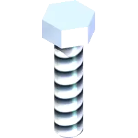 99.M0022 Bolt, M6 x 1.0 x 25mm