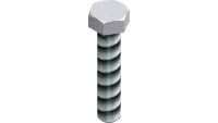 99.M0034 Bolt, M8 x 1.25 x 40mm SS