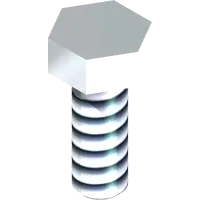99.M0038 Bolt, M6 x 1.0 x 16mm SS