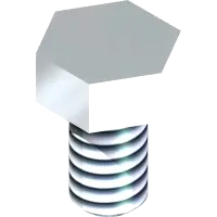 99.M0039 Bolt, M6 x 1.0 x 10mm SS