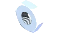 99.M0043 Nut, Jam M10 x 1.5