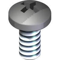 99.M0045 Machine Screw, M5 x 10mm SS