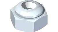 99.M0050 Locknut, Nylon M3 x 0.5 SS