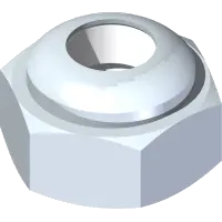 99.M0050 Locknut, Nylon M3 x 0.5 SS
