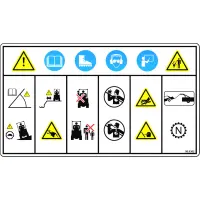 00.0362 Decal, Warning Operator Safety