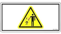 00.0369 Decal, Do Not Remove Shields