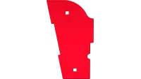 GR-1205 Weight, Rear Lower Frame, Square Cutout