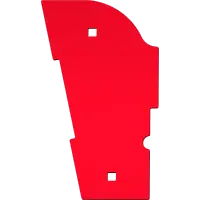 GR-1205 Weight, Rear Lower Frame, Square Cutout