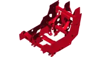 GR-6004 Frame, Main Front, 45RC