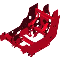 GR-6004 Frame, Main Front, 45RC