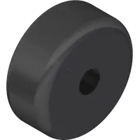 HQ-1137 Roller, Rear 3" Dia x 1-1/4" Long