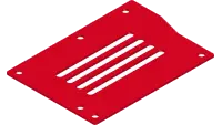 KC-1081 Plate, End