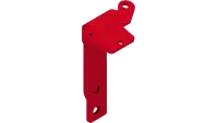 KN-1032 Bracket, Rear Hitch Mt Right