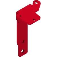 KN-1032 Bracket, Rear Hitch Mt Right