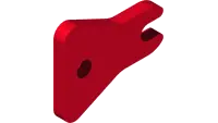 KN-1112 Plate, Dual Aux Bracket Spacer