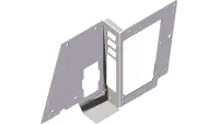 KN-1198 Panel, Hyd Cooler Inner