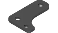 KN-1225 Plate, Rollbar Mount