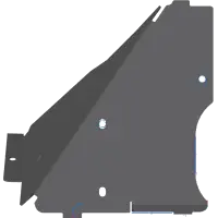 KN-1272 Baffle, Lower Right